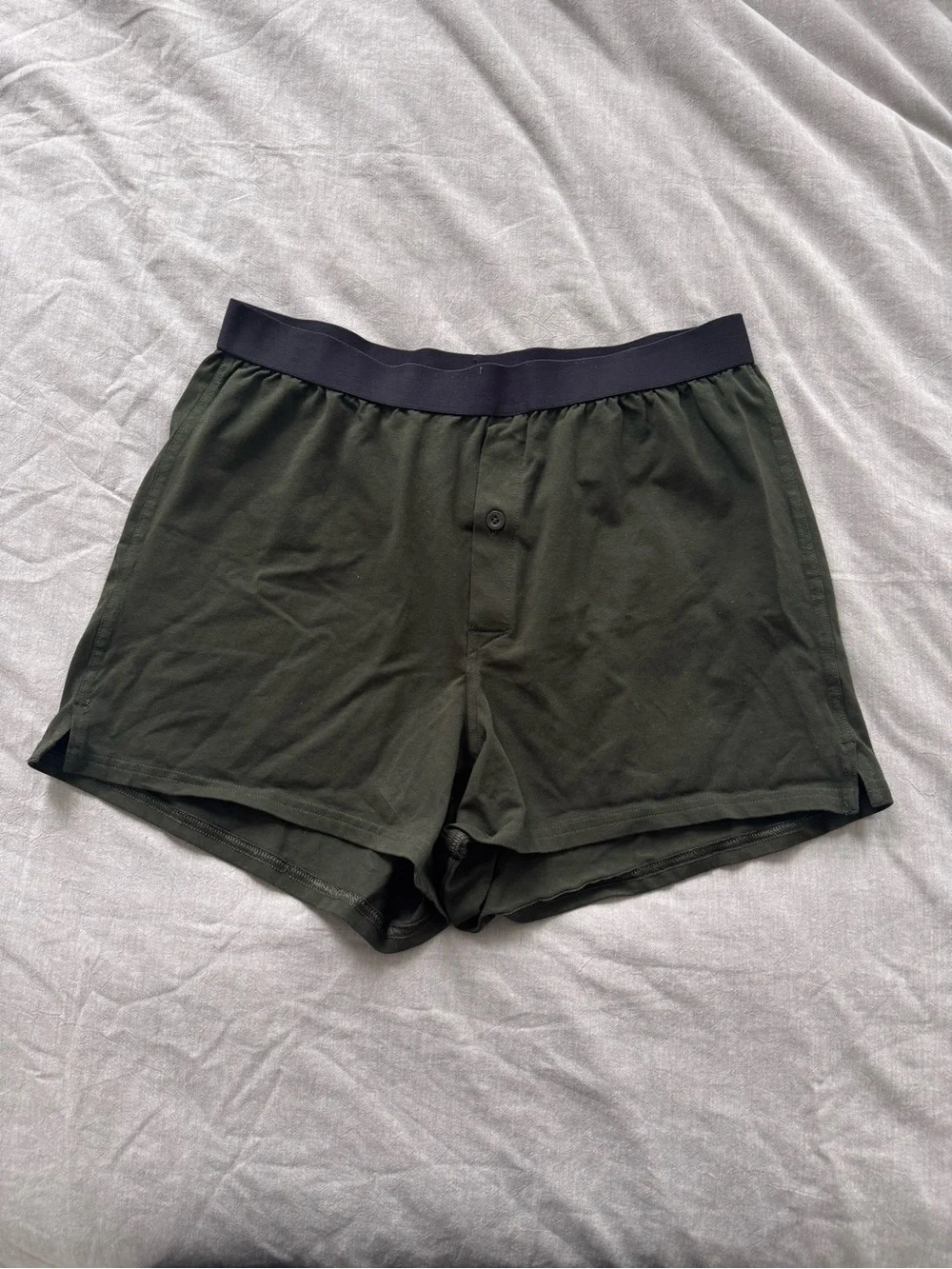 Pact Organic Cotton Men’s Everyday Stripe Knit Medium Boxers Set of 4 NWOT